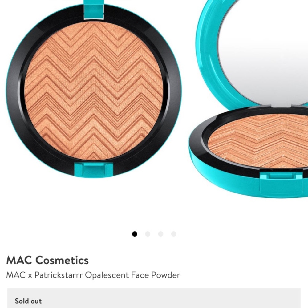 NEW NIB* MAC x Patrick Starr Hot and Heavy face powder